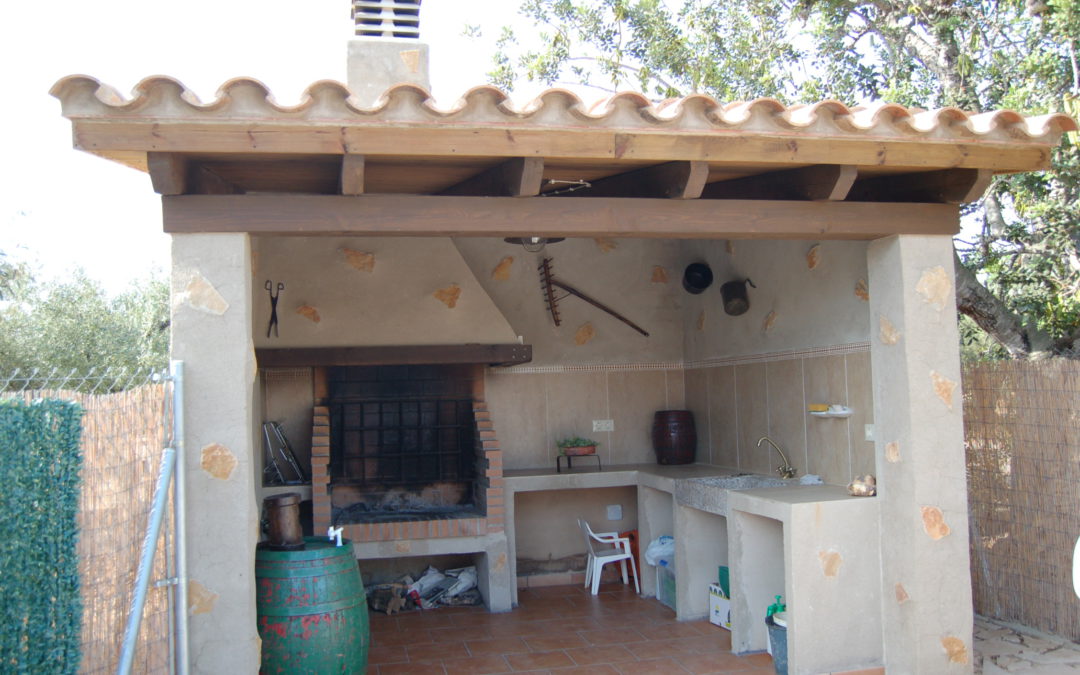 Construcció i instal·lació de barbacoa