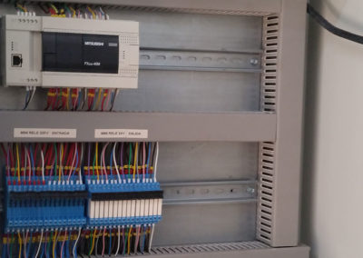 Instal·lació d’armari elèctric per a il·luminació